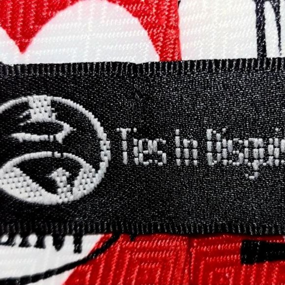 TIES IN DISGUISE PRESENTS FLIRT MEN'S TIE NWOT! VALENTINE'S DAY EXCLUSIVE! - Picture 2 of 2